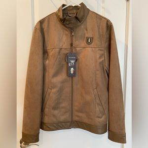 Men’s “faux suede” jacket